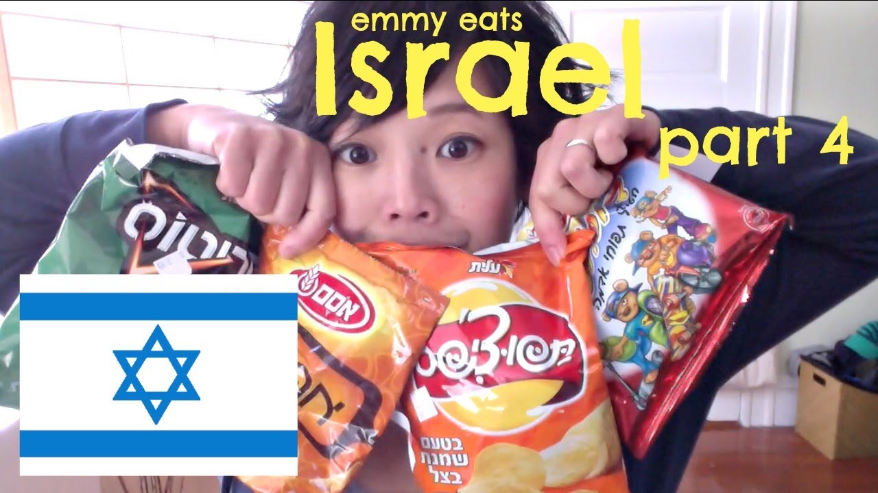 Emmy Eats Israel part 4 - tasting more Israeli snacks & sweets | emmymade