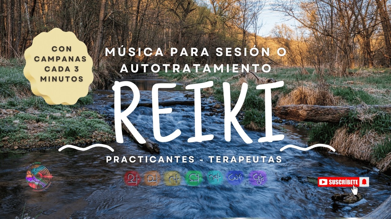 Música para enviar Reiki con campana cada 3 minutos