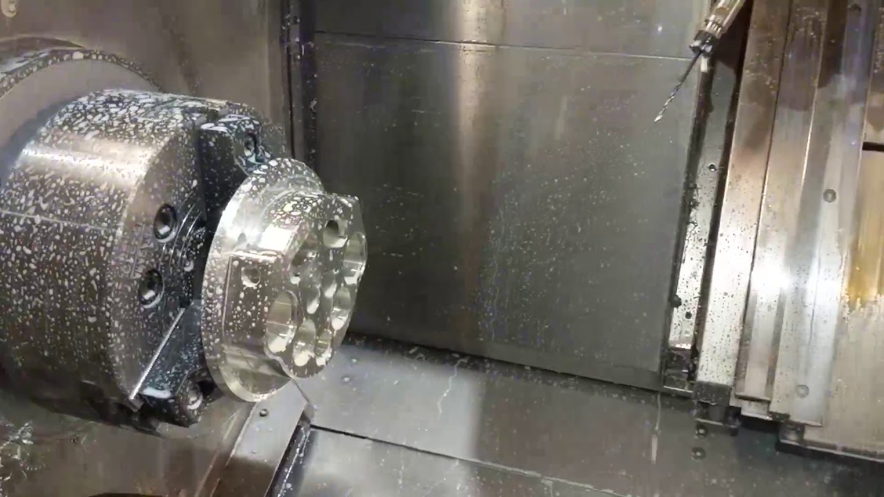 Crossfire One - Valve block machining - YouTube