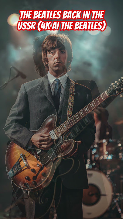 the beatles back in the ussr (4K AI the beatles)