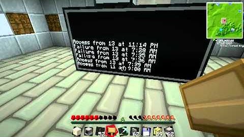 Minecraft - Computer Craft - KleebCo - Part 2 - Password server overview