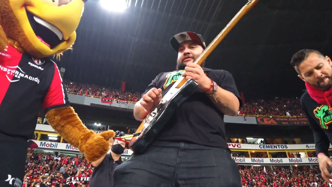 Final Atlas vs León Show de medio tiempo Los Fumancheros en el Estadio Jalisco