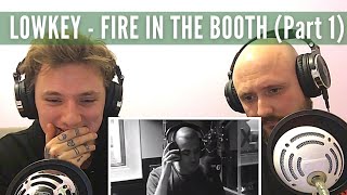 Lowkey - Fire in the Booth (Part 1) | Reaction!