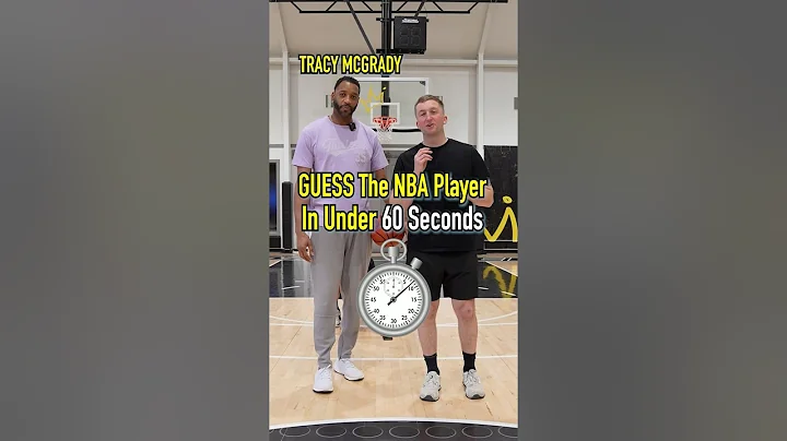 Can TRACY MCGRADY Guess Who In Under 60 Seconds?! #shorts #guessinggame #timer #basketball #nba