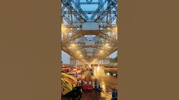Thumbnail of Iconic Howrah bridge of Kolkata during a rainy day #howrah #kolkata #howrahbridge #rain #calcutta