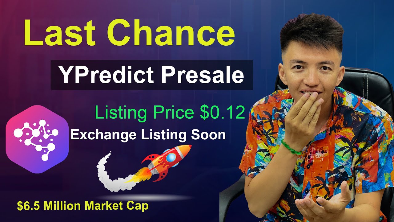 YPredict AI Presale is Over | Last Chance to Buy $YPred Presale | Listing  Price $0.12 | $6.5 Million - YouTube