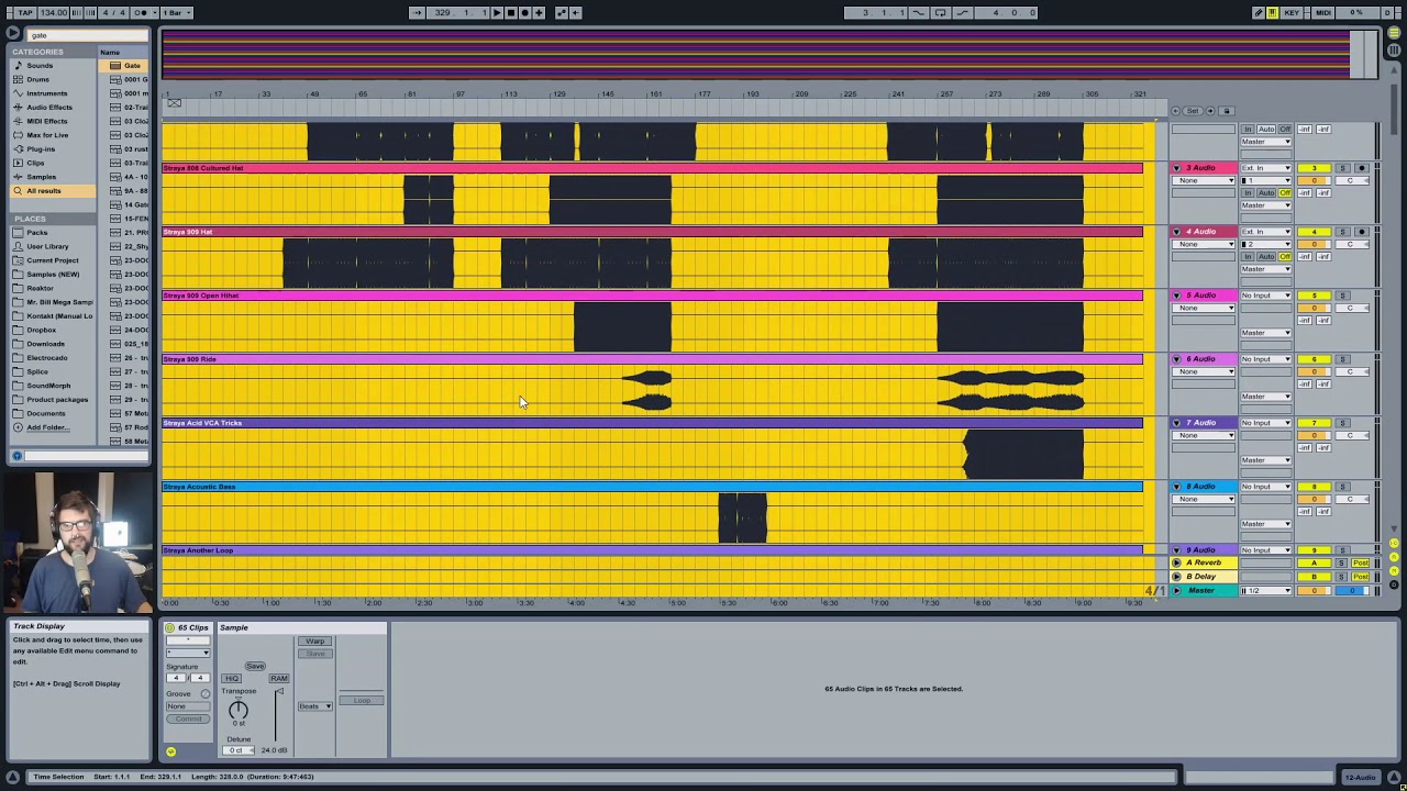 Mr. Bill Ableton Tutorial 56 Strip Silence In Ableton Live YouTube