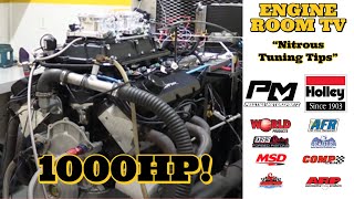 ENGINE ROOM TV EPISODE 3 - 427 Ford Nitrous Dyno Tuning Tips with Holley