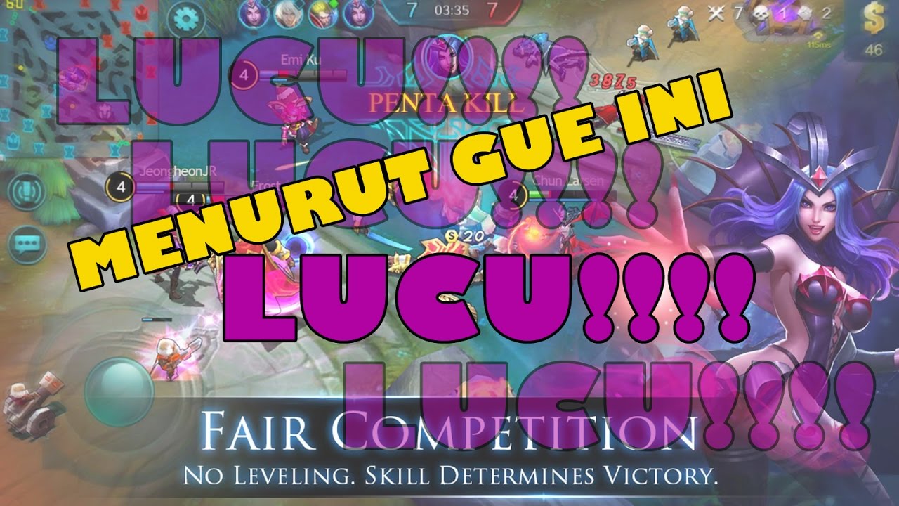 FUNNY Menurut Gue Ini Lucu Mobile Legends YouTube