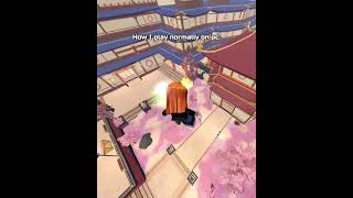 Huge respect to mobile players 😭🥀 #roblox #evade #fyp