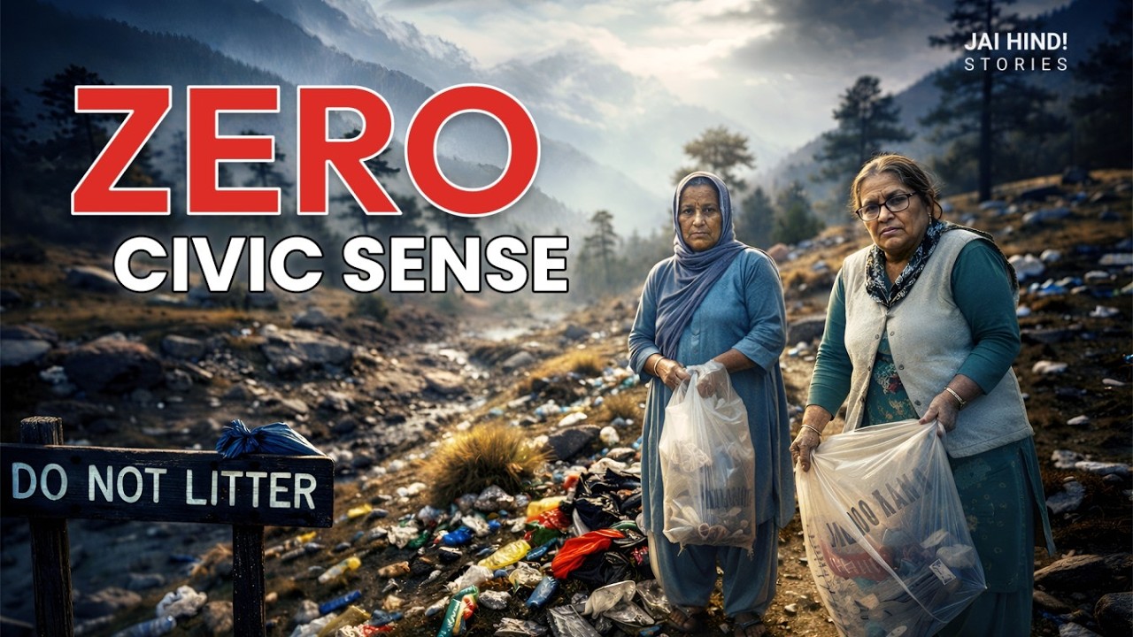 Someone on Wheelchair is cleaning your Holiday litter | 4800 KG of Trash. One Man.