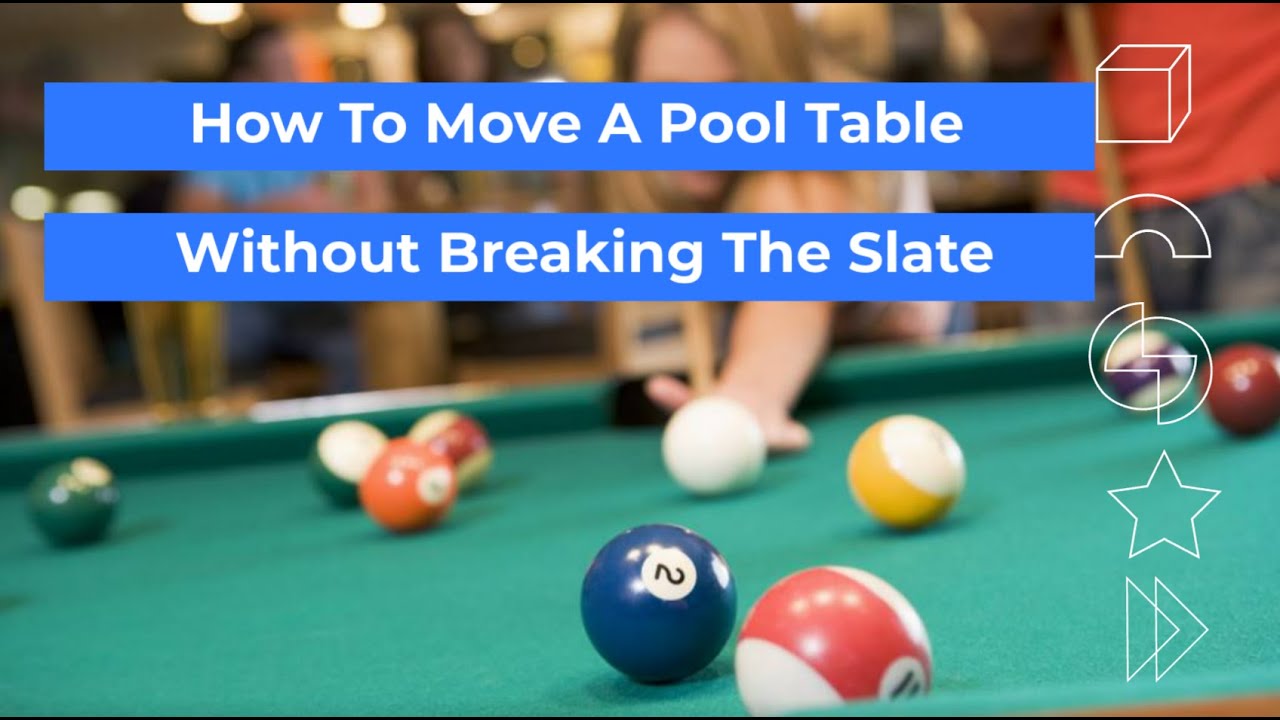 How To Move A Pool Table | Better Removalists Gold Coast