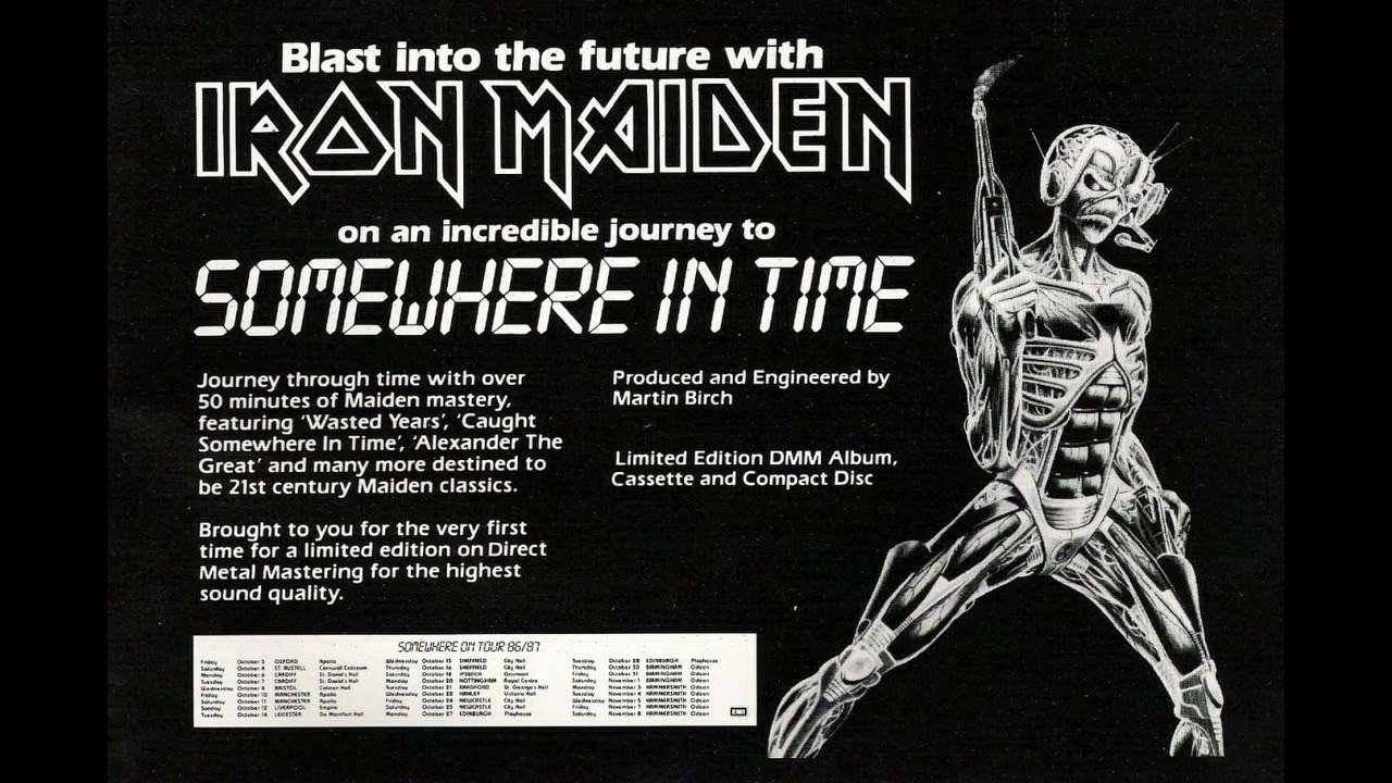 IRON MAIDEN SOMEWHERE IN TIME GUITAR TONE (DEMO) THE LONELINESS OF