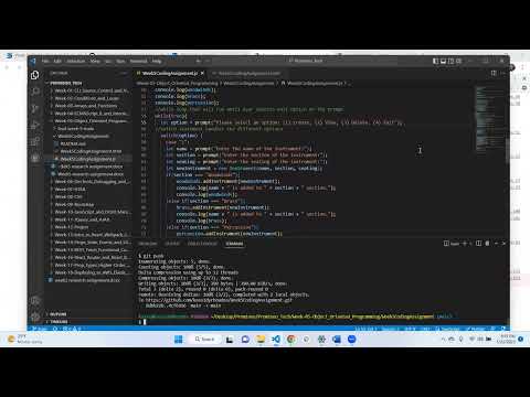 Promineo Tech Week 5 Coding Assignment