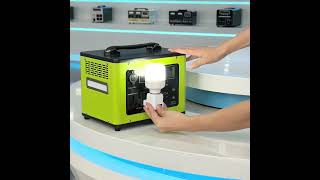 Camping Setup Powered Entirely by Portable Power Station 1000W #portablepowerstation #campinggear