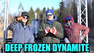 What Happens if you Deep Freeze Dynamite with Liquid Nitrogen? Will it still Explode?