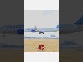 United Boeing 787-10 Dreamliner Descends in Grace: A Plane Spotter&#39;s Dream Landing #shorts