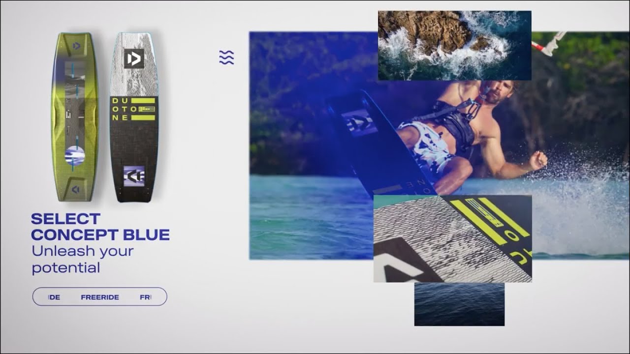 SELECT CONCEPT BLUE 2025 Product Clip - ACQUA BOARDSPORTS