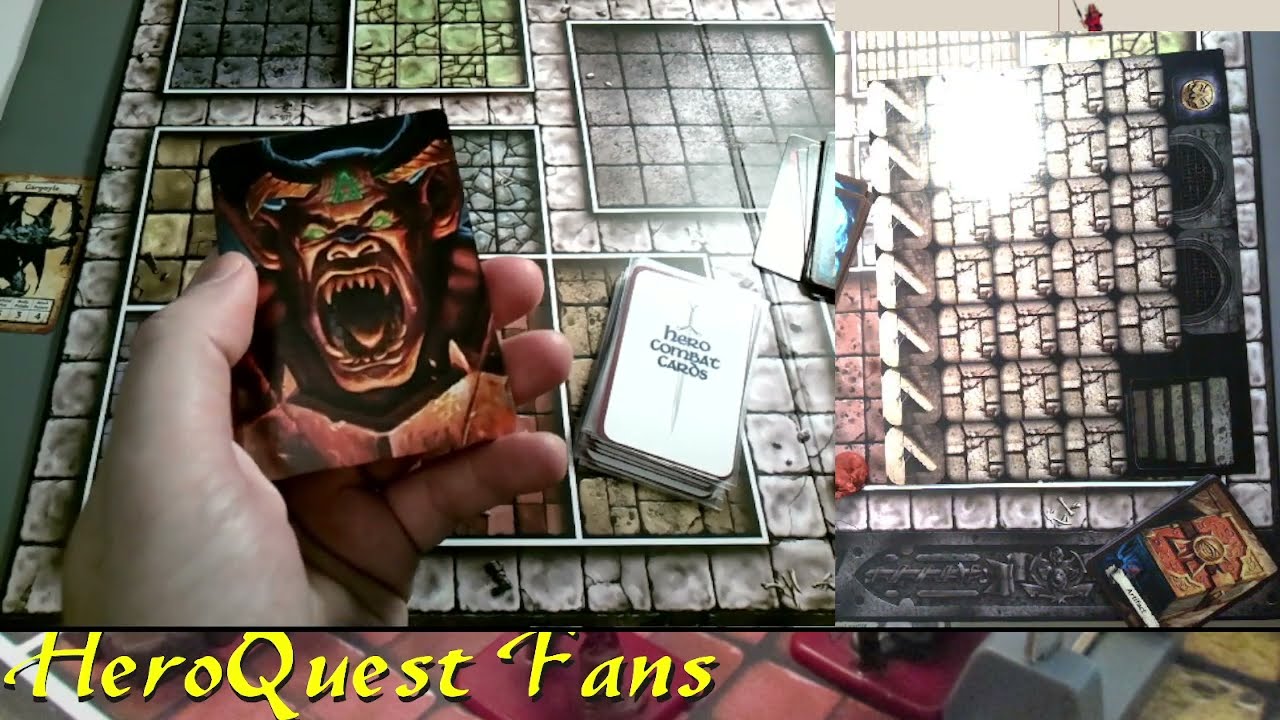 HeroQuest: Shadow Prep (2nd Attempt, Custom solo play Setup) Remake Ed.