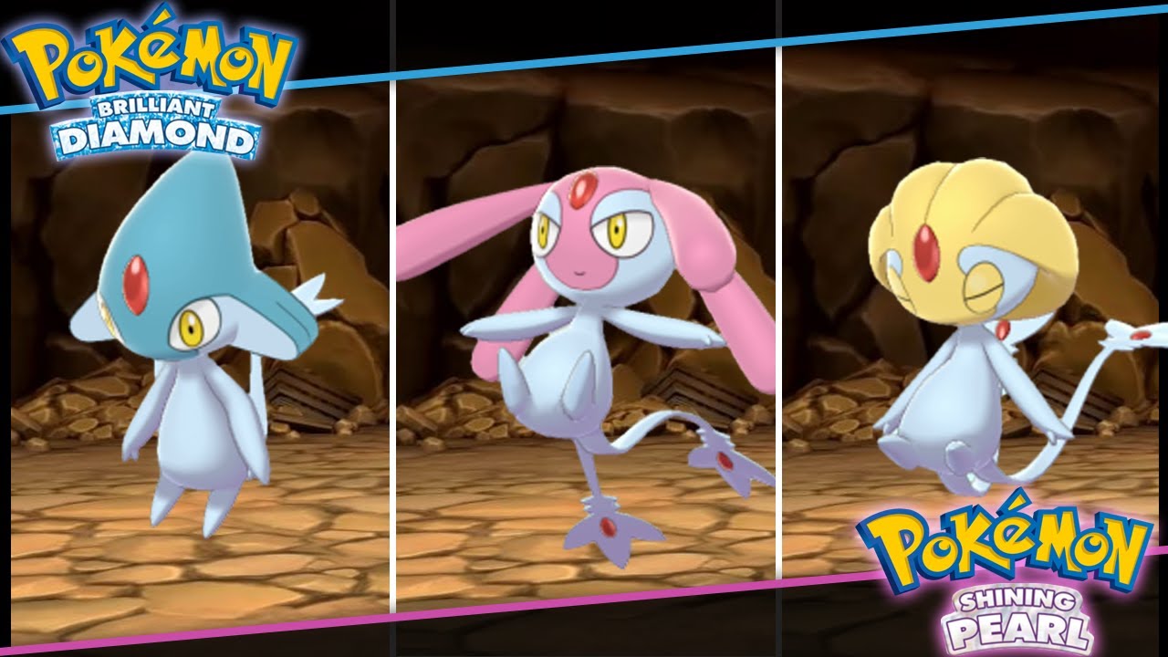 HOW TO CATCH ALL 3 LAKE TRIO IN POKEMON BRILLIANT DIAMOND AND SHINING PEARL YouTube