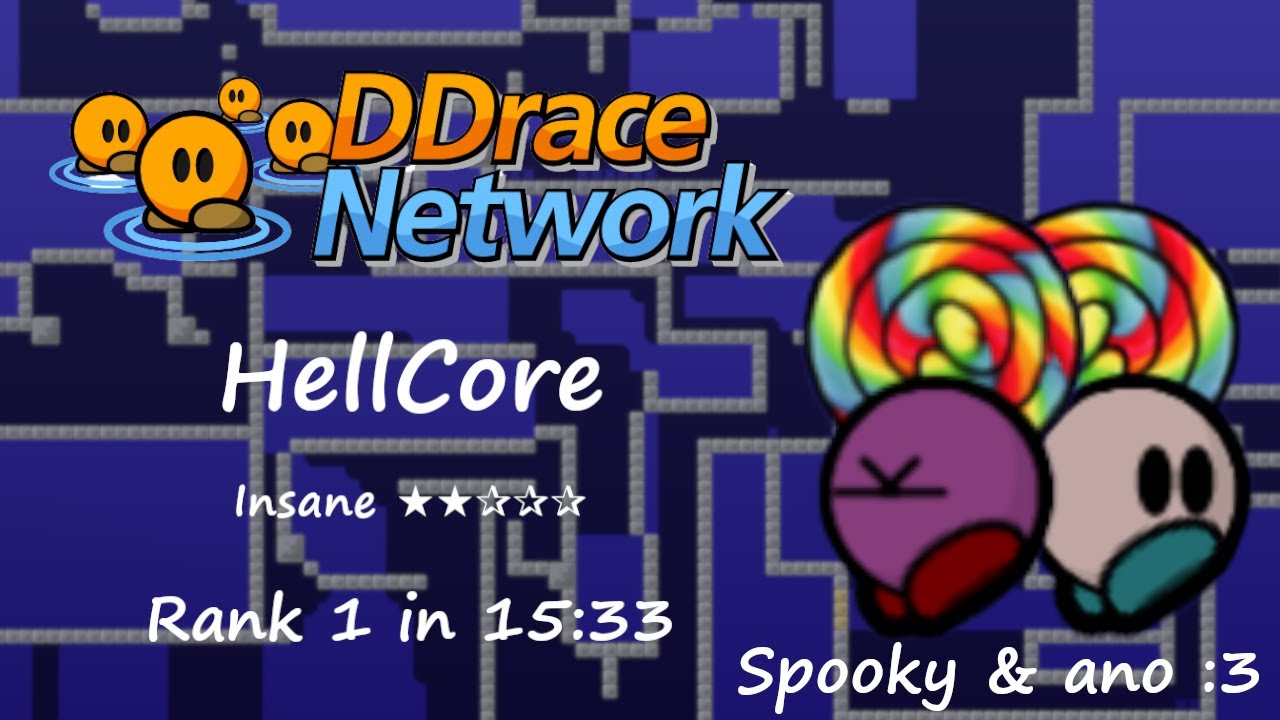 Teeworlds - HellCore Rank 1 in 