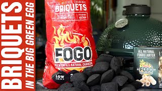 Is It Safe To Use Briquets In A Big Green Egg?