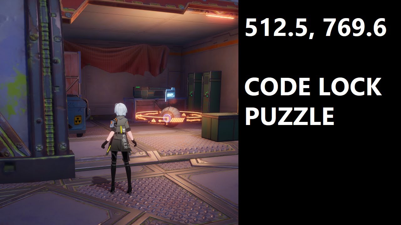 Tower of Fantasy Seaforth Dock Code Lock Puzzle YouTube