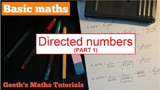 Famous Key Stage 2 Maths - Directed numbers PART 1 Profile