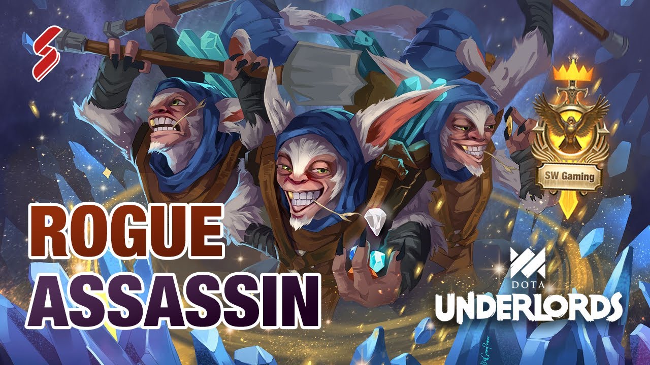 All-star Rogue Assassin Builds | ★★★ Meepo | Dota Underlords Strategy