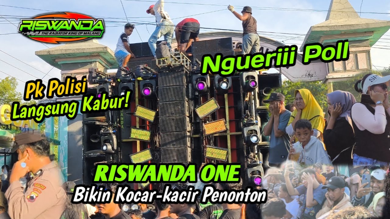 NGERII... POLL🔥🔥 RISWANDA THE KING OF RADIATOR Bikin Kocar-kacir Penonton ❗ Kuangsan Rembang