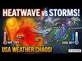 Massive Heatwave vs. Sudden Storms: Live US Weather Forecast (June 29)