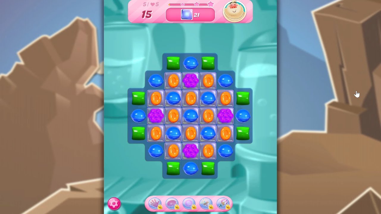 Candy Crush Saga LEVEL 5 NO BOOSTERS (selective redesign)🐟✅