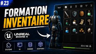 Formation Inventaire - Part7: Interface (widget) #23 | Unreal Engine 5 [FR]
