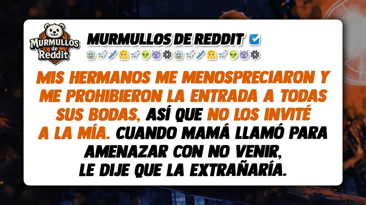 Mis hermanos me menospreciaron y me prohibieron la entrada a todas sus bodas. Ahora soy yo la que...