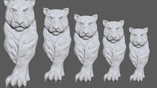 Gemvision Matrix8 Design Tiger Pendant