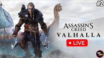 LIVE NOW 🔴 ASSASSIN’S CREED VALHALLA 🔥 Part 2 | RiderGaming13