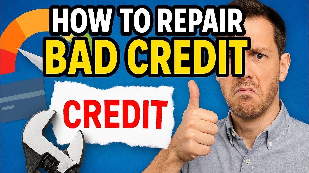 How to Repair Bad Credit - YouTube
