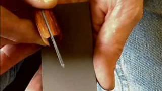 My Chip Carving 120 - Stab Knife Use & Sharpening