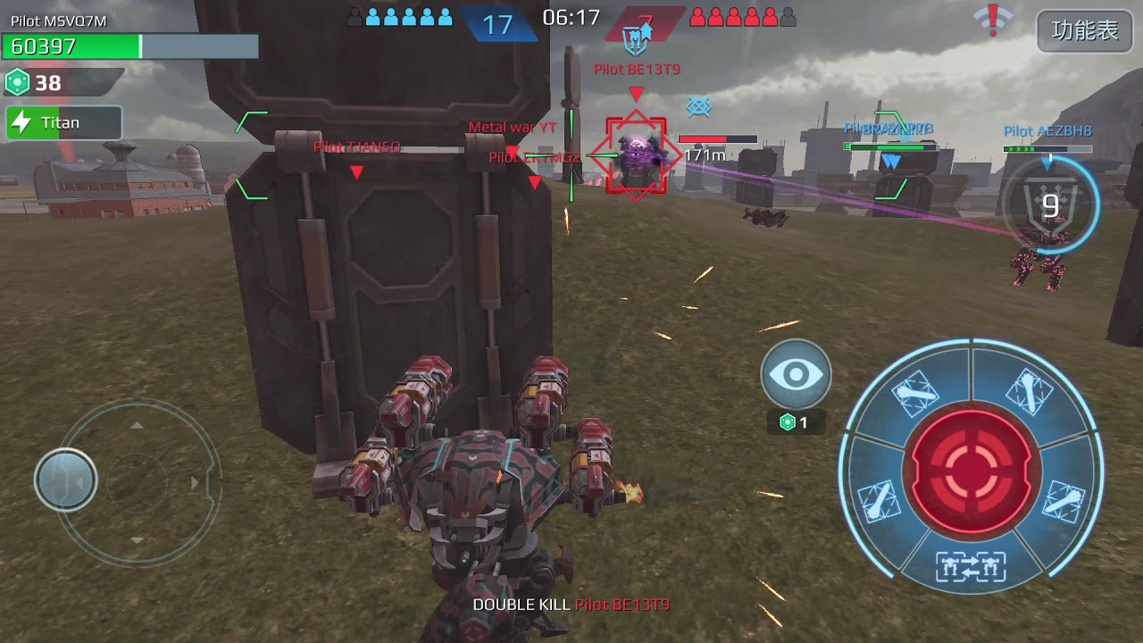 War Robots Test Server Gameplay 20191102 YouTube