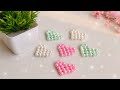 Easy Bead Heart Keychain | DIY Beaded Heart Keychain |Pearl Heart Craft Tutorial Handmade Bead Heart