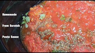 Homemade Pasta Sauce From Scratch Recipe!