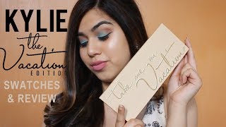 KYLIE COSMETICS | Take Me on Vacation Palette : Review + Swatches | The Vacation Edition Collection