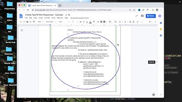 Create Task Written Answers - Long Abstractions