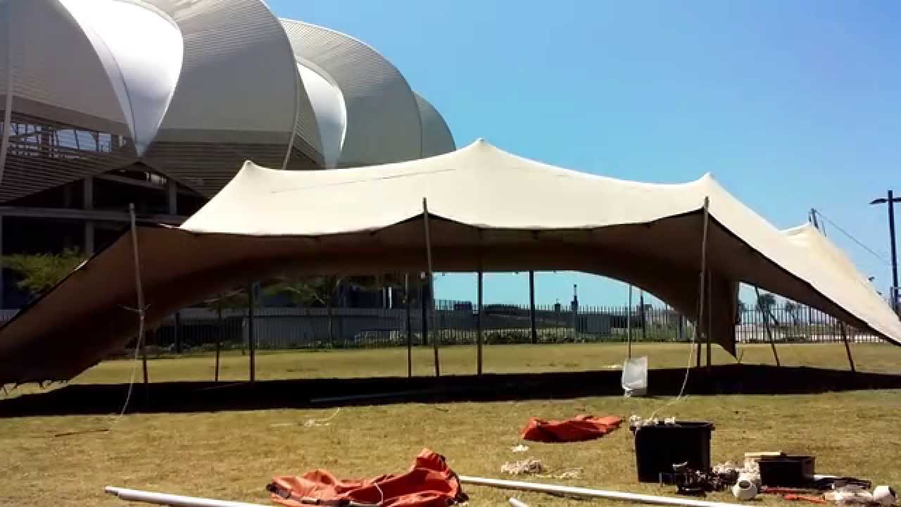 Stretch tent timelapse YouTube