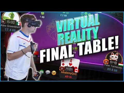 FINAL TABLE IN VIRTUAL REALITY! FIRST EVER ON TWITCH! Beriuzy Poker Stream Highlights
