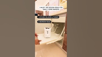 Space Saving Furniture Ideas For Your Home | Smart Furniture Ideas For Small Spaces #shorts