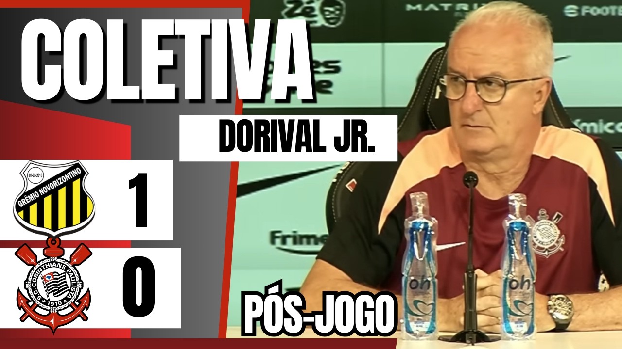 COLETIVA MARCELO PAZ E DORIVAL JR. | PÓS-JOGO: NOVORIZONTINO 1 X 0 CORINTHIANS | PAULISTÃO 2026