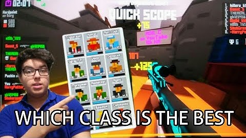 KRUNKER.IO, BUT EVERYTIME I DIE I SWITCH TO ANOTHER CLASS (BEST CLASSES) | Krunker.io