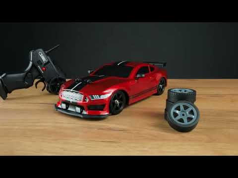 Детская машинка с пультом радиоуправления SC 16 A 01/04 на аккумуляторе со световыми эффектами, видео 1