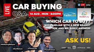 Weekly LIVE Car Buying Q&amp;A | Evomalaysia.com (14/8/2023)